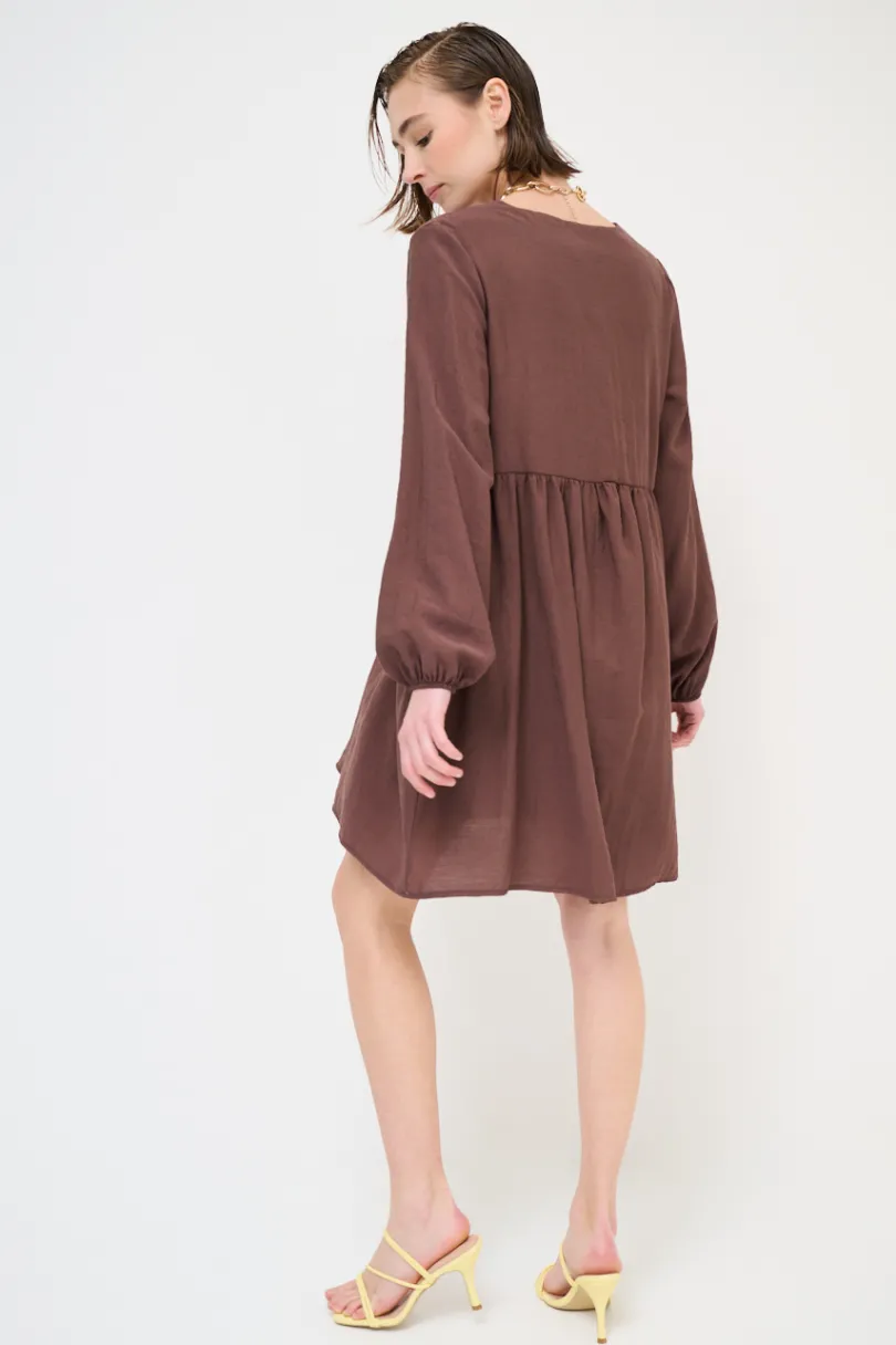 Online KIKISIX ABITO BABYLON MANICA ELASTICO MORO