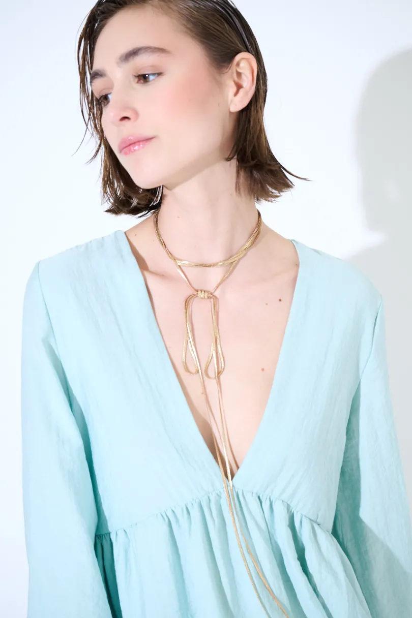 Online KIKISIX ABITO BABYLON MANICA ELASTICO MENTA