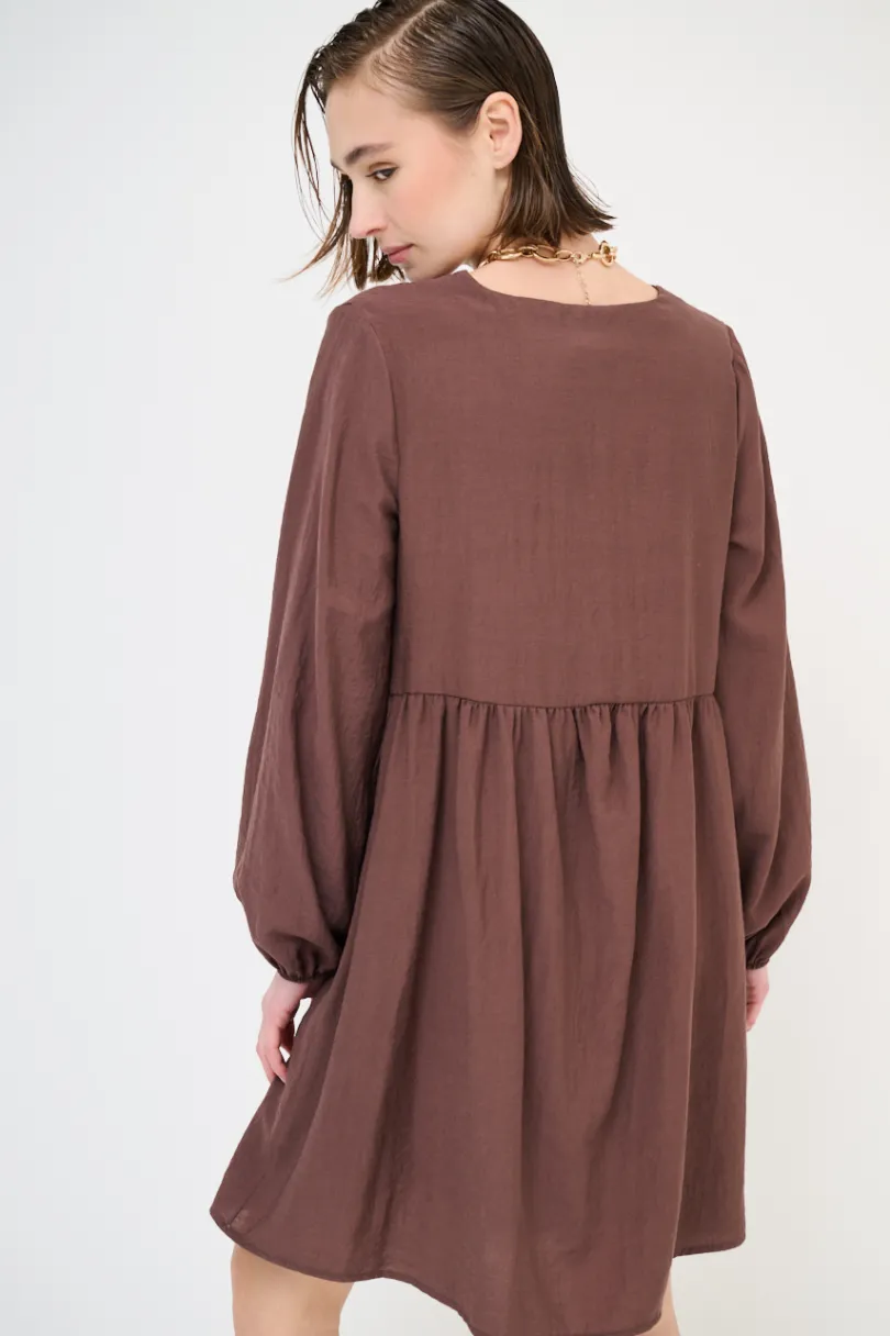 Online KIKISIX ABITO BABYLON MANICA ELASTICO MORO