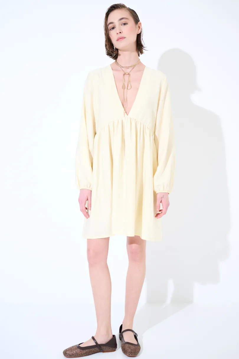 Best KIKISIX ABITO BABYLON MANICA ELASTICO GIALLO