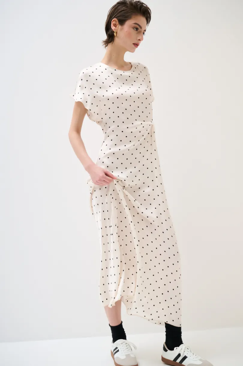 Online KIKISIX ABITO RASO POIS BURRO/NERO