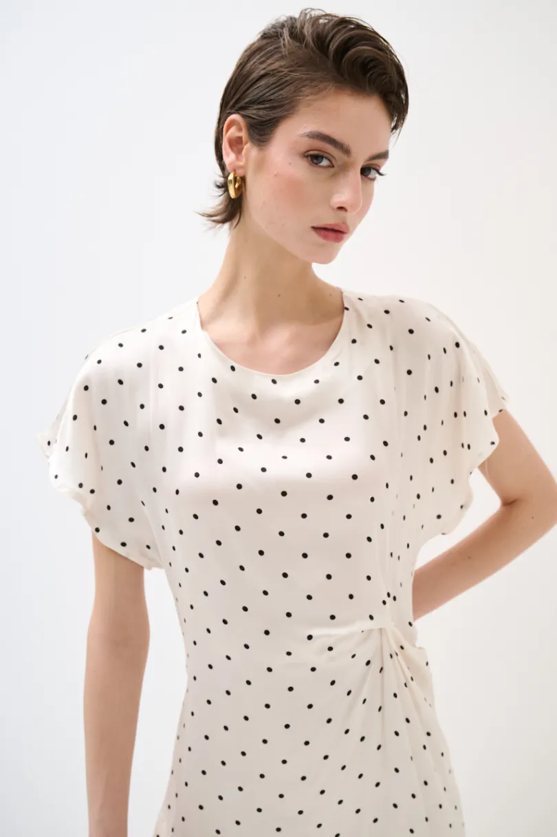 Online KIKISIX ABITO RASO POIS BURRO/NERO