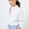 Clearance KIKISIX CAMICIA MODELLO MASCHILE BIANCO
