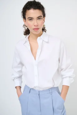 Clearance KIKISIX CAMICIA MODELLO MASCHILE BIANCO