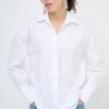 Hot KIKISIX CAMICIA OVER BIANCO