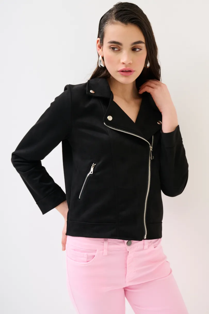 Online KIKISIX CHIODO SLIM DAINETTO NERO