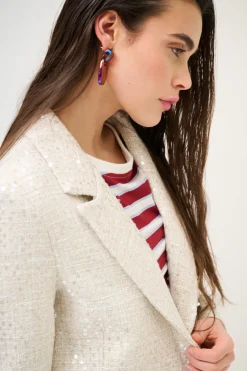 Hot KIKISIX GIACCA CHANEL DOPPIO PETTO NATURALE