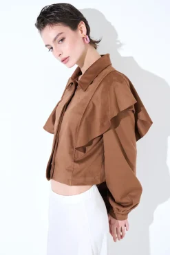 Hot KIKISIX GIACCA DAINETTO CON GALA TABACCO