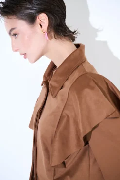 Hot KIKISIX GIACCA DAINETTO CON GALA TABACCO