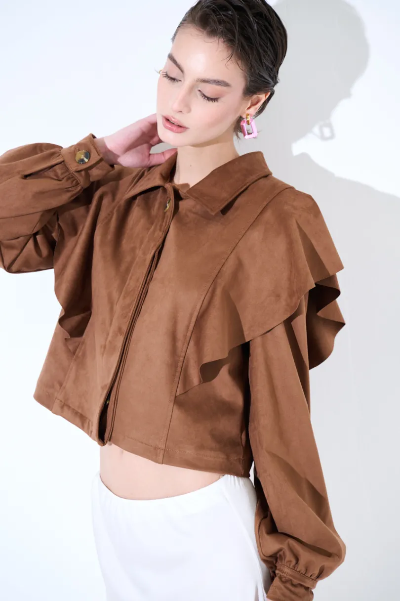 Hot KIKISIX GIACCA DAINETTO CON GALA TABACCO