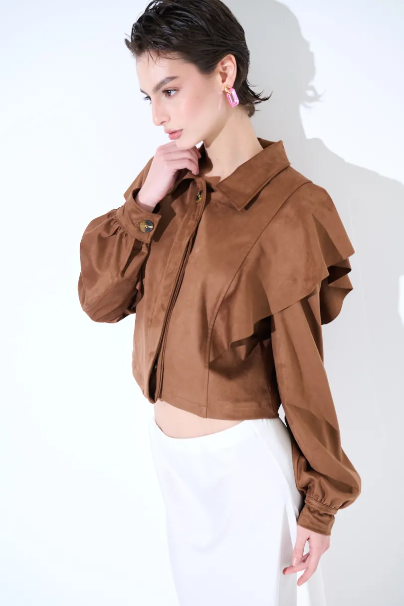 Hot KIKISIX GIACCA DAINETTO CON GALA TABACCO