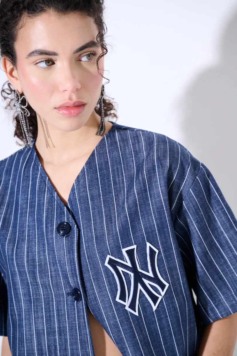 Discount KIKISIX GIACCA NY GESSATO BLU