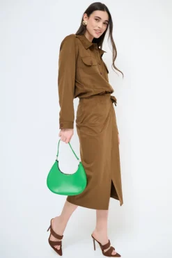 Sale KIKISIX GONNA PORTAFOGLIO TABACCO