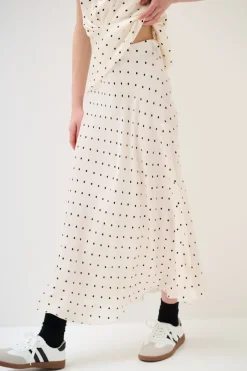 Sale KIKISIX GONNA RASO POIS BURRO/NERO