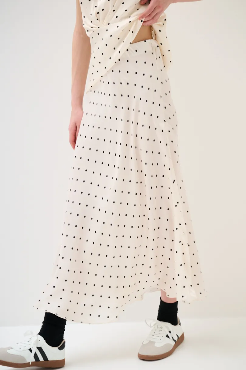 Sale KIKISIX GONNA RASO POIS BURRO/NERO