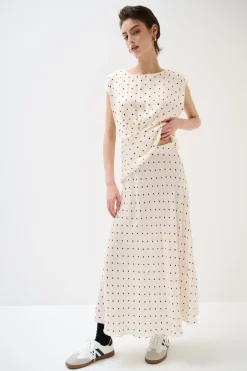 Sale KIKISIX GONNA RASO POIS BURRO/NERO