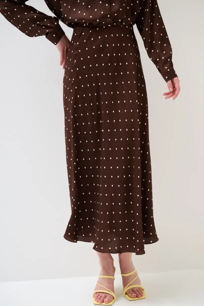 Clearance KIKISIX GONNA RASO POIS MORO/BURRO