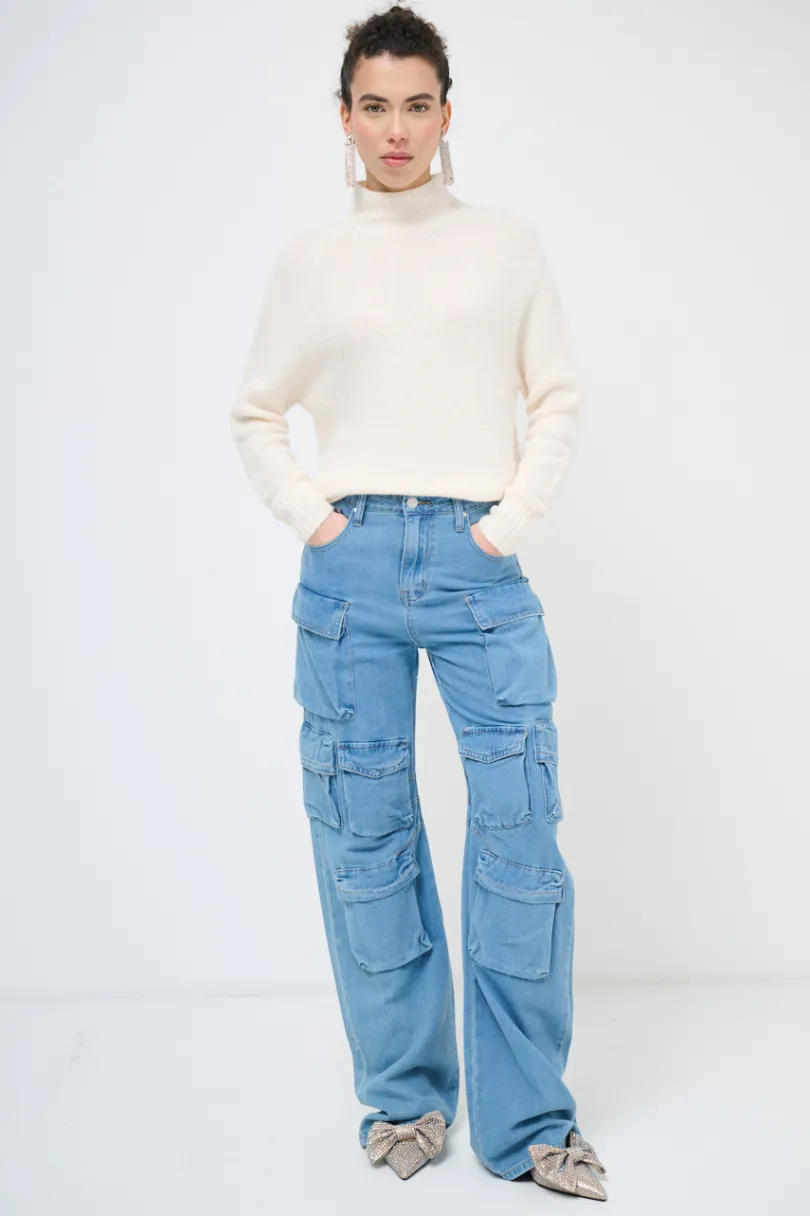 Discount KIKISIX JEANS CARGO JEANS
