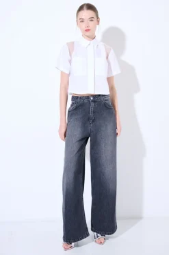 Outlet KIKISIX JEANS DRITTO 5 TASCHE JEANS