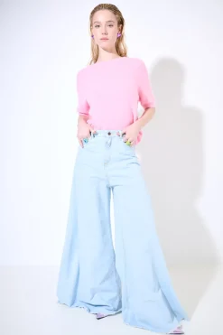 Clearance KIKISIX JEANS PALAZZO BLU CHIARO