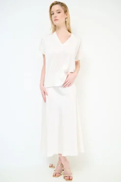 Online KIKISIX LONGUETTE CON ELASTICO RASO CHAMPAGNE