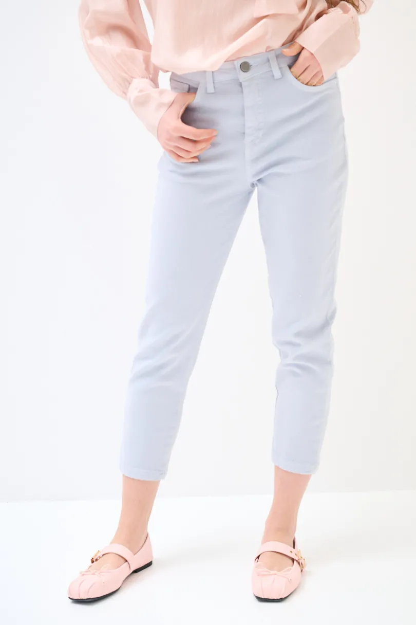 Best KIKISIX PANTALONE CINQUE TASCHE PERLA