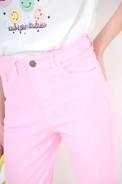 Online KIKISIX PANTALONE CINQUE TASCHE ROSA