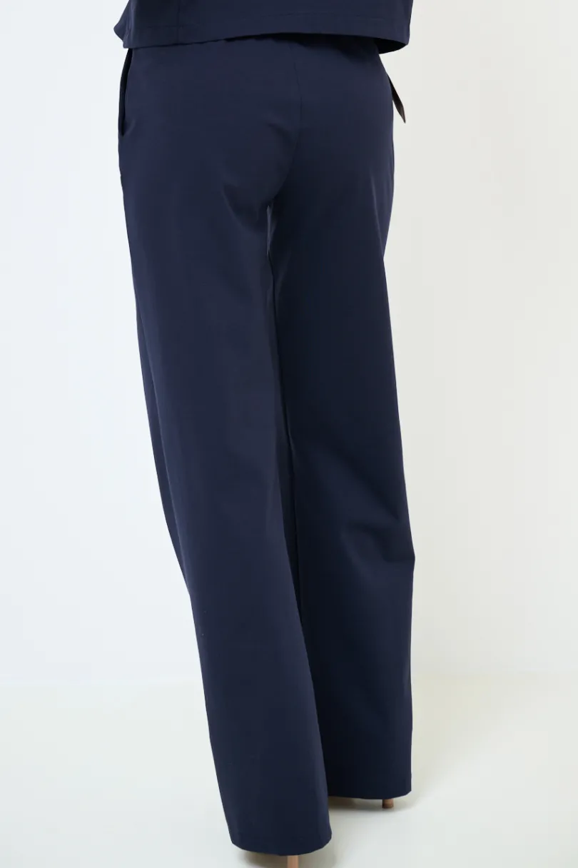 Online KIKISIX PANTALONE DRITTO CON CINTURA BLU