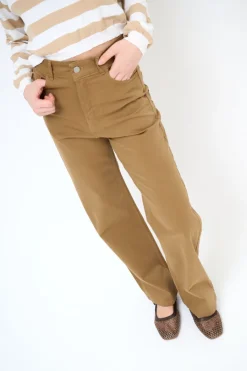 New KIKISIX PANTALONE PALAZZO BEIGE