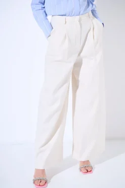 Best KIKISIX PANTALONE SPIGATO CON PINCE PANNA